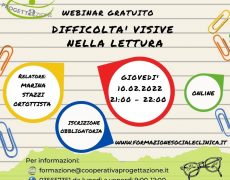 Difficoltà visive nella lettura: webinar gratuito