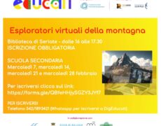 Esploratori virtuali della Montagna: DigEducati a Febbraio