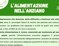 Settimana del cervello 2024, tra i tanti temi da non sottovalutare: L’ALIMENTAZIONE NELL’ANZIANO – Webinar il 21.03.2024