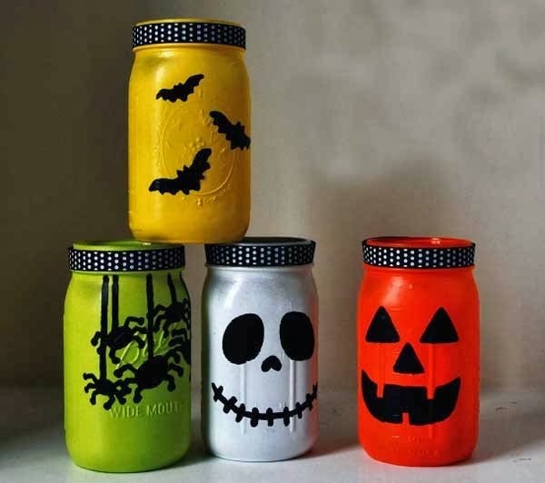 Hallowen barattolo
