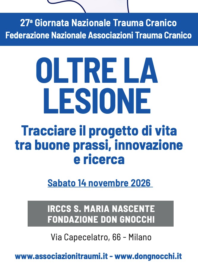 Oltre la lesione: a Milano la 27ª Giornata Nazionale del Trauma Cranico